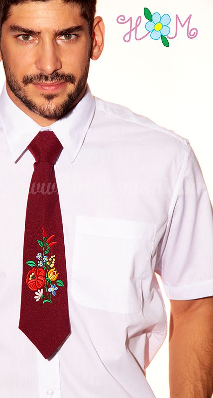 Kalocsai mintás nyakkendő
